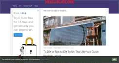 Desktop Screenshot of freeonplate.com
